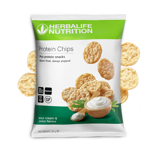 Herbalife Nutrition Protein Chips | Sour Cream & Onion
